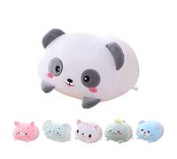 FORESTSSG Adorable panda en peluche spongieux, 20,3 cm, oreiller de corps super doux, cadeau pour enfants et petite amie, lavable