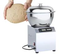 ForestWhisks Pétrin À Spirale Machine À Pétrir Électrique 2200W 5KG | Pétrisseuse Électrique Double Rotation avec Minuterie 30 Min, Couvercle Visible, Facile À Nettoyer, Maison & Boulangerie