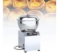 ForestWhisks Pétrin Pizza avec Rotation Avant et Arrière 5KG | Pétrisseuse Électrique 2200W Double Rotation avec Minuterie 30 Min, Couvercle Visible pour Pizzeria & Maison