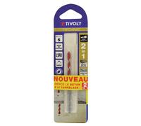 Foret 2 en 1 carrelage et béton Tivoly - Diamètre 10 mm