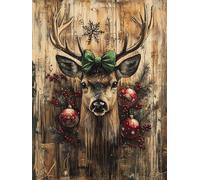 Forêt 5D Peinture Diamant Painting Automne DIY Diamond Painting Adulte, Diamond Canevas Kit Complet Adulte, Loisir Creatif Kit Cristal Débutants, Décoration Murale Maison, Cadeau 130x100cm, Model 160