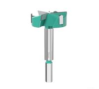Foret à 3 bords pour le travail du bois avec tige hexagonale pour un perçage lisse et stable dans le bois et les matériaux plastiques (35 mm)