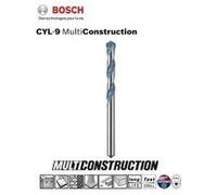 Foret à béton à queue cylindrique polyvalent multi construction Ø3mm longueur 700mm cyl-9 bosch 2608595359 G