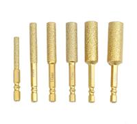 Foret à Béton Hexagonal 6-16mm Pour Marbre pour granit Foret | Acier , lame dure pour ct, pour granit marbre béton, perçage sec pour efficace, queue hexagonale