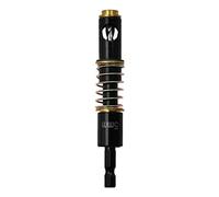 Foret à centrage automatique de 5 mm et 6,35 mm pour une utilisation avec gabarit à goupille noir, forets à charnière à alésage, foret à charnière à tige de 6,35 mm, ensemble de guides de trou de