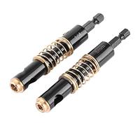 Foret à Centrage Automatique étagère Goupille Gabarit Acier Haute Vitesse 4241, Laiton Auto Centrage Porte Fenêtre Charnière Foret Bois Plastique Trou (5Mm) (2 combinaisons)