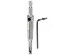 Foret à charnière à centrage automatique professionnel avec n forme de L pour un positionnement précis et un réglage fluide de la profondeur de perçage dans le travail du bois (1/4 mm)