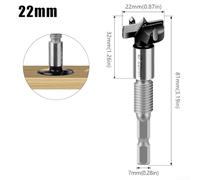 Foret à charnière dissimulé 15 35 mm Guide de travail du bois pour un placement précis des trous (22 mm)