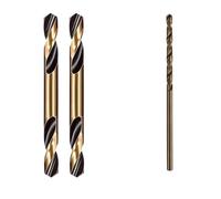 Foret à Double tête tranchant for métal, acier inoxydable, foret ultra dur, forage en fer, mèches de 3.0 5.2mm Convient aux profilés métalliques