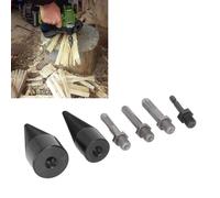 Foret à fendre le bois - GOTOTOP - Lot de 6 - Diamètres 32mm et 42mm - Acier au carbone - Multifonctionnel