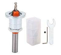 Foret à fraiser 8x10x3.5, outil de perçage réglable en acier allié avec butée de perçage