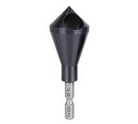 Foret à fraiser HSS tige hexagonale M35 en cobalt TiAlN 1/4" for ébavurage et chanfreinage 90 degrés for acier inoxydable(15-20mm)