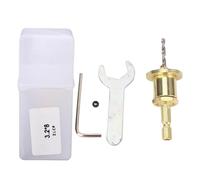 Foret à fraiser professionnel à tige hexagonale, outil de travail du bois en acier au tungstène à profondeur réglable pour les menuisiers amateurs de bricolage Mèche conique de