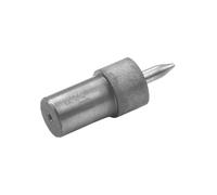 Foret à friction thermique en carbure pour la fabrication de trous thermofusibles, 2,7 mm de diamètre, outil de formage de bague haute vitesse pour le travail des métaux, finition argentée