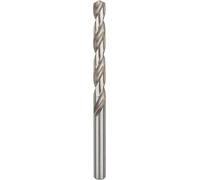 Forêt à Métaux Rectifié HSS-G, DIN 338, 135° Angle de Coupe, 87mm Longueur Utile, 9.8mm Diamètre, Lot de 5