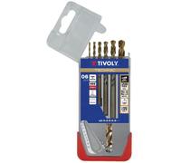 Tivoly Forets métal Clipster A31 Technic Cobalt – gradés Ø 2-3-4-5-6 et 8 mm