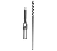 Foret à mortaiser, ciseau à mortaiser en acier allié de 0,5 mm pour outils électriques de travail du bois, conception de décharge de copeaux de bois de haute dureté pour panneaux (9,5 mm)