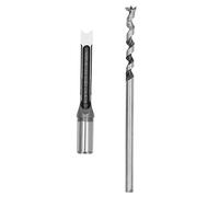 Foret à mortaiser, ciseau à mortaiser en acier allié de 0,5 mm pour outils électriques de travail du bois, conception de décharge de copeaux de bois de haute dureté pour panneaux (12,7 mm)