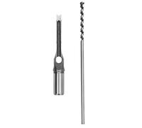 Foret à mortaiser, ciseau à mortaiser en acier allié de 0,5 mm pour outils électriques de travail du bois, conception de décharge de copeaux de bois de haute dureté pour panneaux (8mm)