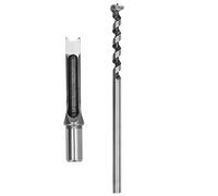 Foret à mortaiser, ciseau à mortaiser en acier allié de 0,5 mm pour outils électriques de travail du bois, conception de décharge de copeaux de bois de haute dureté pour panneaux (16mm)