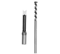 Foret à mortaiser, ciseau à mortaiser en acier allié de 0,5 mm pour outils électriques de travail du bois, conception de décharge de copeaux de bois de haute dureté pour panneaux (14mm)
