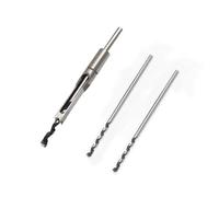 Foret à mortaiser, Jeu de forets à mortaise à trou carré, ensemble de 5 pièces de 1/4 à 5/8 pouces((1/2 Inch))