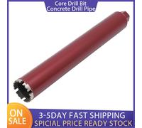 Foret à noyau 63MM /76MM/ 112MM M22, tuyau de forage pour béton renforcé rouge pour percer des trous dans le béton durci 63MM