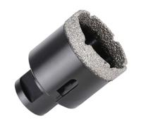 Foret à noyau de diamant, mèches de scie cloche, filetage M14, brasé sous vide, carrelage sec, brique de pierre 6-130mm(18mm)