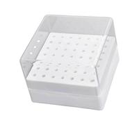 Foret à ongles empilable, capacité de 49 trous, accès facile, de boîte à outils de Salon, organisateurs à domicile, réglable