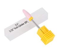Foret à ongles en céramique, pointe pour perceuse à ongles à tête cylindrique pour polissage des ongles, outils pour manucure, forets pour manucure fine (5 types) (20ST)