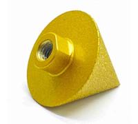 Foret à Pointe de Diamant, Forets à Carrelage Diamant en Céramique Utilisation avec Meuleuses d'angle et Perceuses à Main Foret à Chanfrein brasé au Diamant Foret Diamant pour