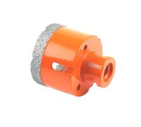 Foret à pointe diamantée brasée sous vide, Diamond Brazed Core Dry Drill Bit 6-100mm Black For Porcelain Tiles Marble Glass Granite(6mm)