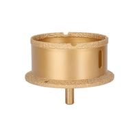 Foret à pointe diamantée brasée sous vide, Triangular Handle Vacuum Brazed Diamond Core Drill Bit for Masonry Tile Multiple Sizes(85-100mm)