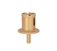 Foret à pointe diamantée brasée sous vide, Triangular Handle Vacuum Brazed Diamond Core Drill Bit for Masonry Tile Multiple Sizes(35-55mm)
