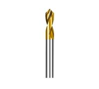 Foret à pointer HSS Co-cobalt CNC, 1/2/3/5 pièces 3-20 mm, mèche centrale 90 degrés, guide de préparation l'emplacement, trou pilote M35, machine-outil(8mm(2pcs))