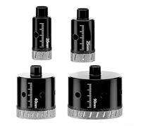 Foret à sec M10 compatible avec meuleuse d'angle pour coupe de carreaux de marbre et de porcelaine avec lame émeri ultra fine haute dureté pour un perçage précis et lisse (90 mm)