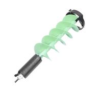 Foret à tarière glace de 8 pouces diamètre, 28 Long, en carbure Nylon, pêche flottante avec adaptateur