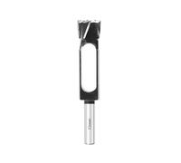 Foret à tenon profond pour travaux de menuiserie 8, 10, 12, 15, 20, 25, 30, 35 et 40 mm - Coupe-goujons - Coupe-tenon - Foret à liège - Coupe-cheville profond (15 mm)
