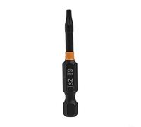 Foret à tête hexagonale magnétique de 10,2 cm 50 mm pour embouts de tournevis Torx en alliage d'acier T40 construit pour un maintien ferme sur les outils de tournevis ()