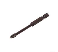 Foret à tête pointue en carbure avec 4 bords de coupe pour céramique, granit, carrelage, pierre, béton et bois - Outil multi-matériaux de qualité industrielle (5 mm)