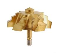 Foret à tige hexagonale pour extension de tuyau d'eau avec perforateur pour plombier compatible avec perceuse électrique 40 mm, 50 mm, 63 mm (63 mm)