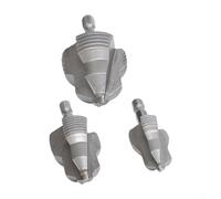 Foret à trois lames 3 en 1 - Outil de perçage extensible en acier rapide - Poignée hexagonale pour réparation et installation de tuyaux (D)