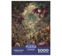 Forêt Abyssale Corps à Corps Puzzle Amusant Jeu De Société Adulte Activités Familiales Stimulantes 1000 Stukjes Le Vieux Arbre du Bois Sacré Casse-tête Qualité Premium pour Adultes 70x50cm/1000pcs
