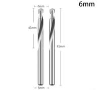 Foret Acier pour m35 3-12mm Foret Acier pour m35 3-12mm Foret(6mm 2pcs) | Acier rapide pour m35 au , perce , pour titane, fonte, angle 135°, diamètre 3 à 12mm
