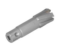 Foret annulaire pour plaque d'acier en carbure, scie cloche creuse métrique de 50 mm de profondeur, outil de coupe de métal robuste de qualité professionnelle pour l'acier, la (25mm)