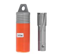 Foret annulaire pour plaque d'acier en carbure, scie cloche creuse métrique de 50 mm de profondeur, outil de coupe de métal robuste de qualité professionnelle pour l'acier, la (23mm)