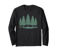 Forêt Arbres Amoureux de la Nature Sauvage Randonnée Manche Longue