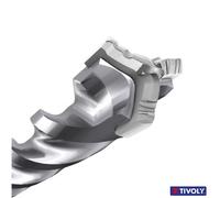 Tivoly 10922830800 Foret SDS+ Master 3 Technic – Ø 8 mm L 160 mm Gris