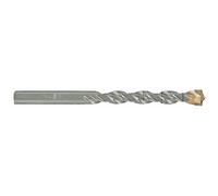 Foret bétons -Plaquette carbure pointe de centrage -Queue cylindrique 3 méplats -Gradué SLR / L: 100 Ø: 7 TIVOLY - 10960540700
