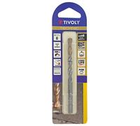 Foret bétons -Plaquette carbure pointe de centrage -Queue cylindrique 3 méplats / L: 100 Ø: 6 TIVOLY - 10960520600